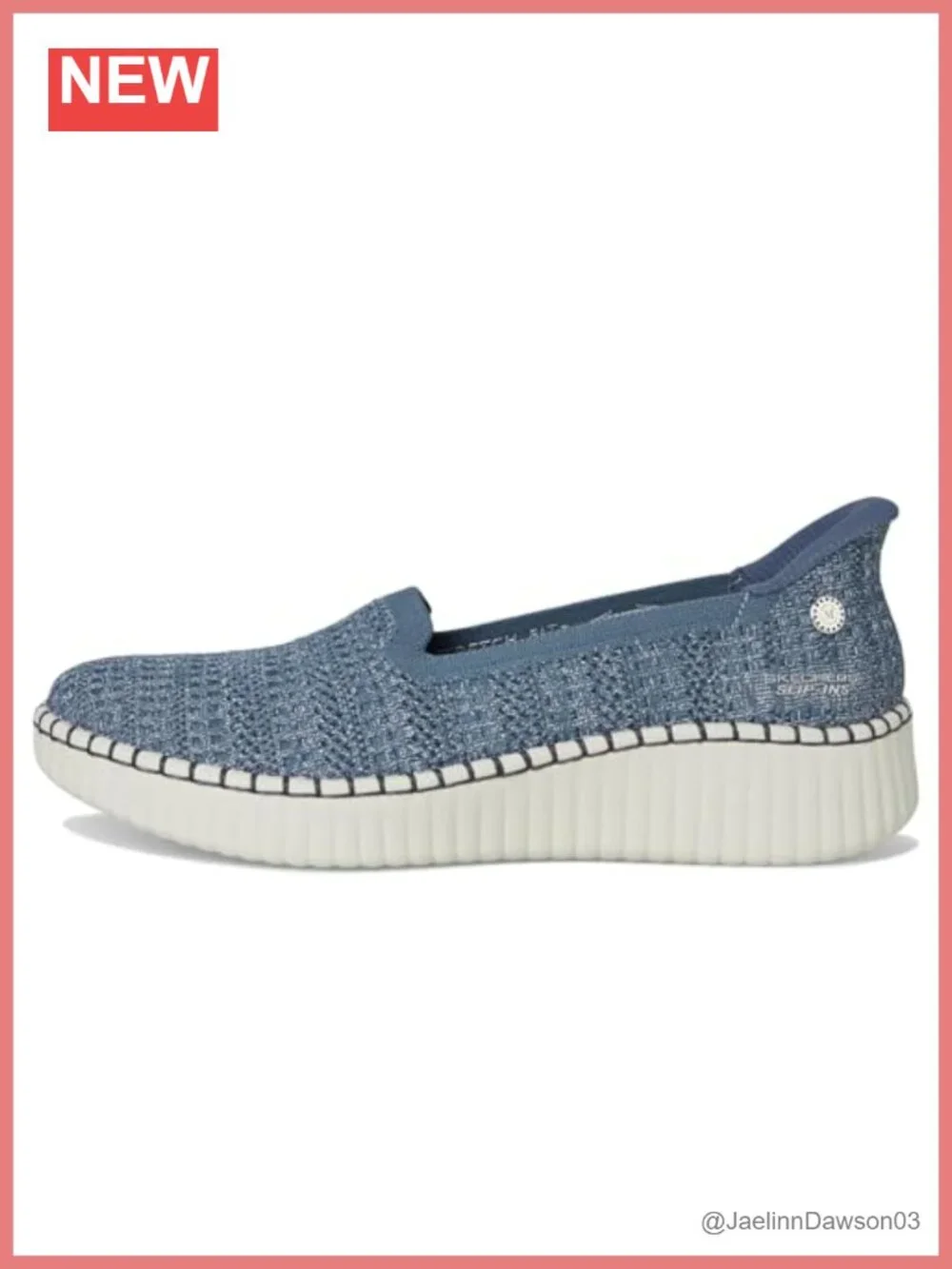 Slip-On Loafers Women Hands-Free Heel Pillow Memory Foam Walk Shoes
